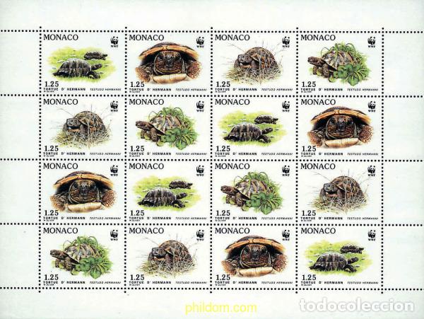 Sellos: 12734 MNH MONACO 1991 PROTECCION DE LA NATURALEZA