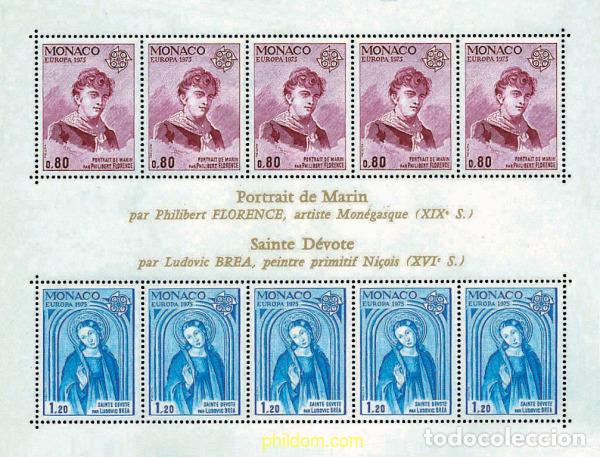 Sellos: 78314 MNH MONACO 1975 EUROPA CEPT. PINTURAS