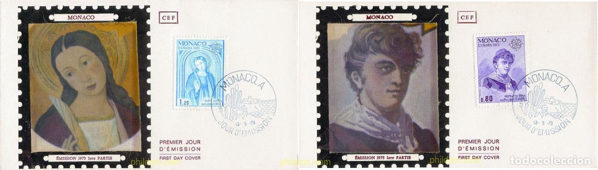 Sellos: 244999 MNH MONACO 1975 EUROPA CEPT. PINTURAS