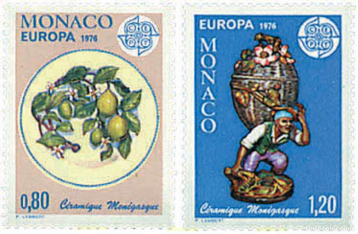 Sellos: 76902 MNH MONACO 1976 EUROPA CEPT 1976 - ARTESANIA