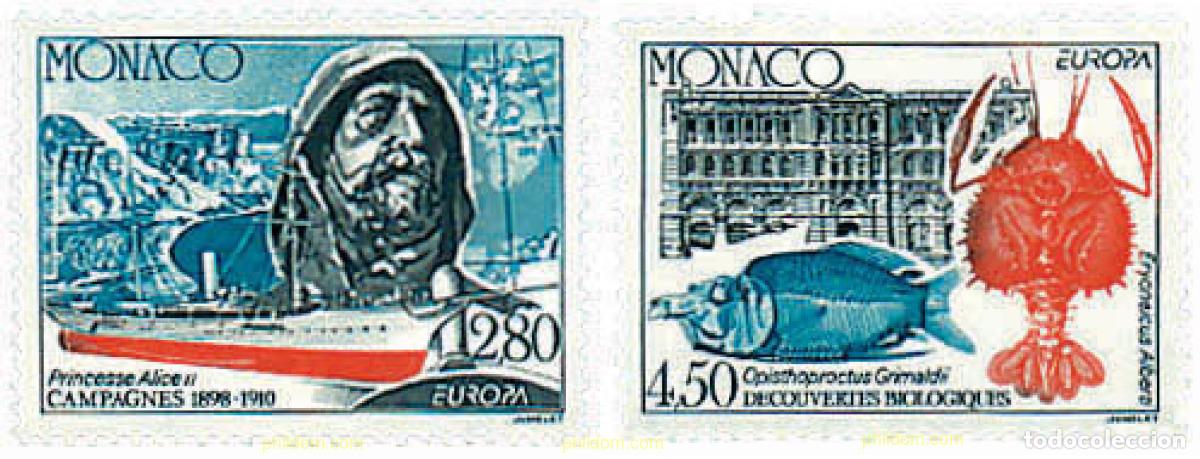Sellos: 62929 MNH MONACO 1994 EUROPA CEPT. GRANDES DESCUBRIMIENTOS