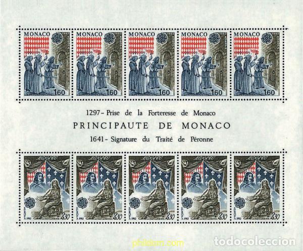 Sellos: 62497 MNH MONACO 1982 EUROPA CEPT. HISTORIA