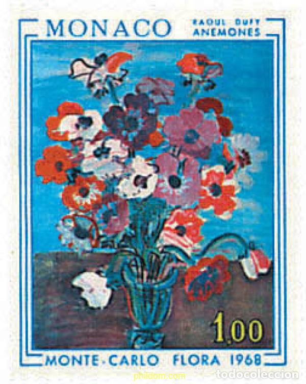Sellos: 96913 MNH MONACO 1968 EXPOSICION FLORAL INTERNACIONAL
