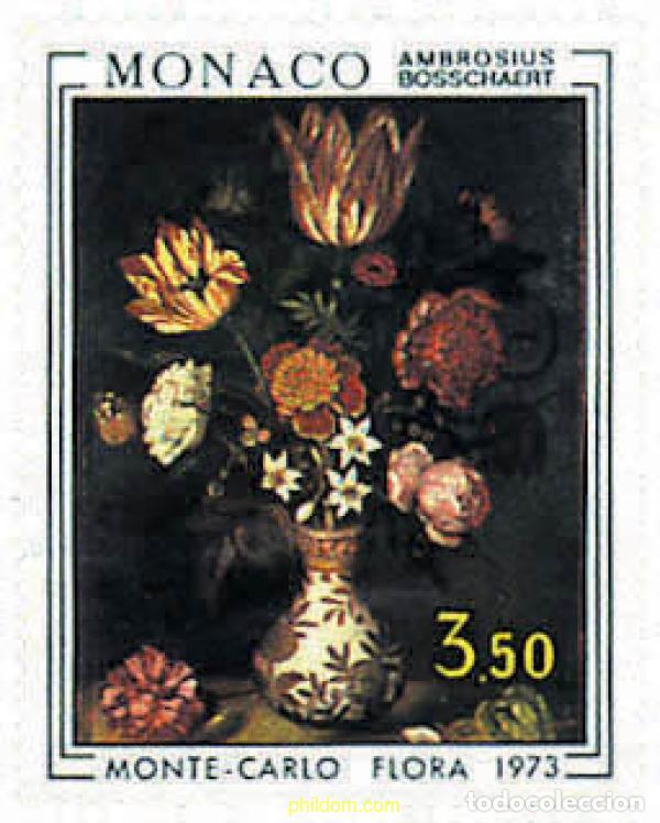 Sellos: 96919 MNH MONACO 1973 EXPOSICION FLORAL INTERNACIONAL