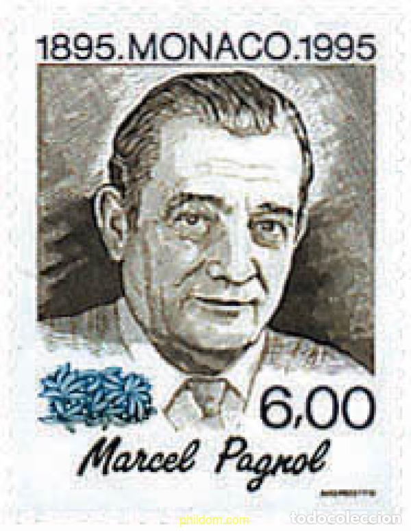 Sellos: 32522 MNH MONACO 1995 CENTENARIO DEL NACIMIENTO DE MARCEL PAGNOL