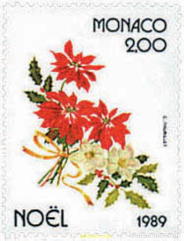 Sellos: 96972 MNH MONACO 1989 NAVIDAD
