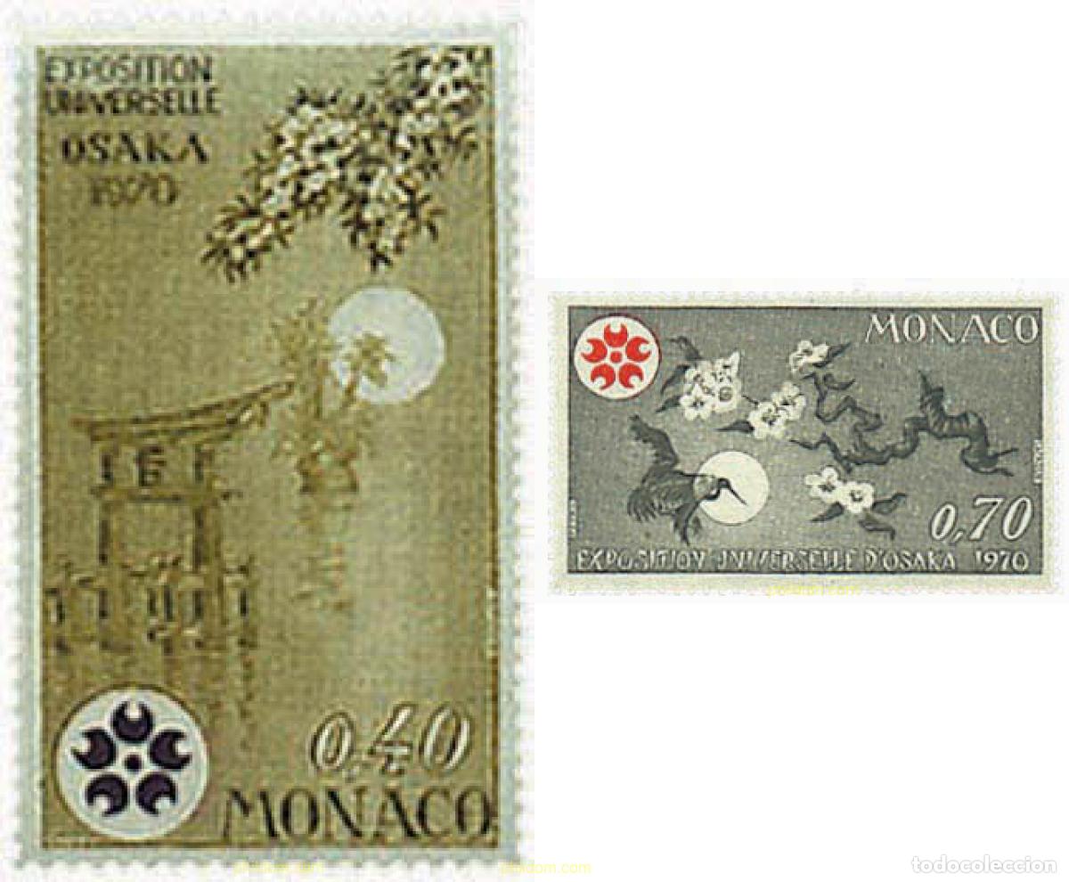 Sellos: 338811 HINGED MONACO 1970 EXPO 70. EXPOSICION UNIVERSAL DE OSAKA