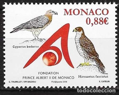 Sellos: Monaco 2008 - Mi 2893 - YT 2634 - Ave : El &Aacute;guila calva - MNH**
