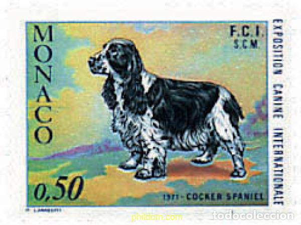 Sellos: 51009 MNH MONACO 1971 EXPOSICION CANINA INTERNACIONAL