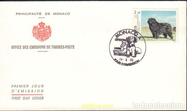 Sellos: 401500 MNH MONACO 1993 EXPOSICION CANINA INTERNACIONAL