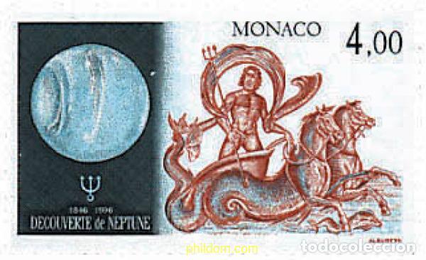 Sellos: 32982 MNH MONACO 1996 150 ANIVERSARIO DEL DESCUBRIMIENTO DEL PLANETA NEPTUNO