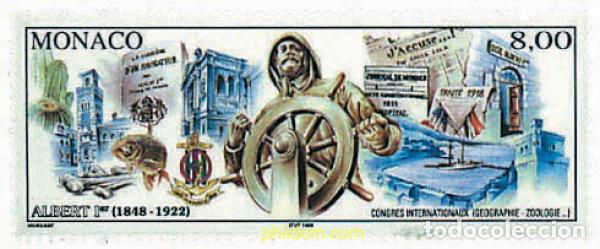Sellos: 32988 MNH MONACO 1997 150 ANIVERSARIO DEL NACIMIENTO DEL PRINCIPE ALBERTO I