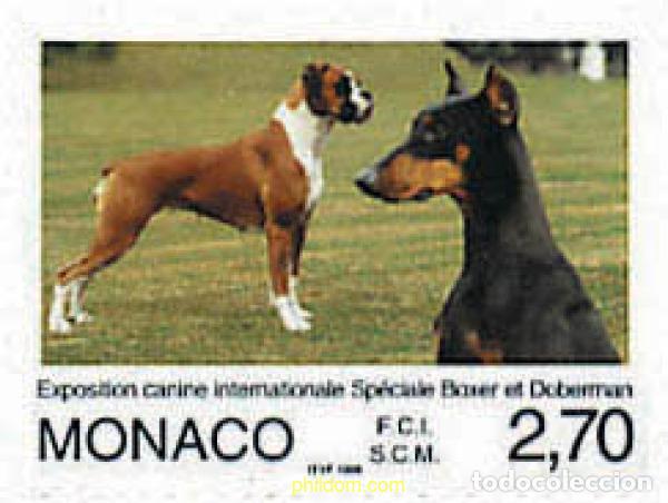Sellos: 51039 MNH MONACO 1998 EXPOSICION CANINA INTERNACIONAL