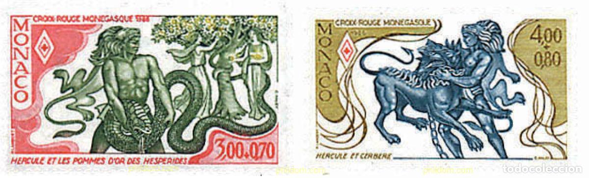 Sellos: 32576 MNH MONACO 1986 CRUZ ROJA MONEGASCA