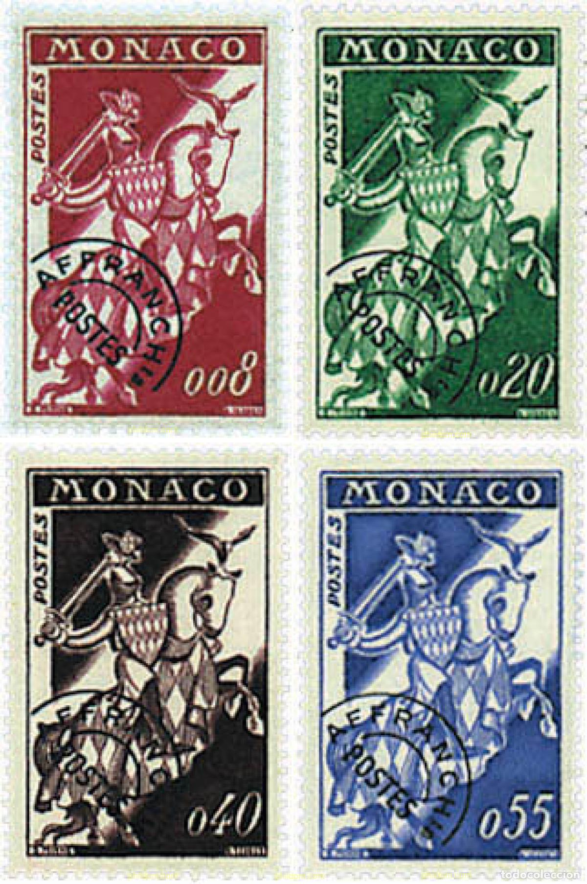 Sellos: 34857 MNH MONACO 1960 SELLO DEL PRINCIPE
