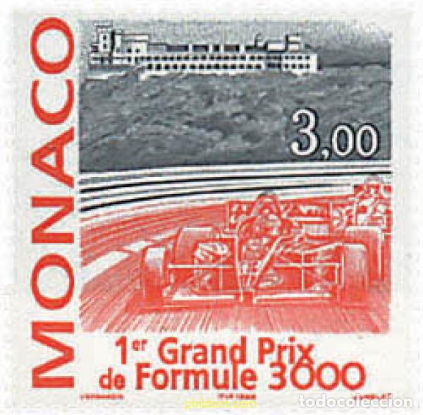 Sellos: 49056 MNH MONACO 1998 PRIMER GRAN PREMIO AUTOMOVILISTICO DE FORMULA 3000