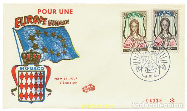 Sellos: 23538 MNH MONACO 1963 EUROPA CEPT