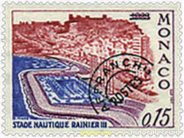 Sellos: 78833 MNH MONACO 1967 ESTADIO NAUTICO RAINIERO III