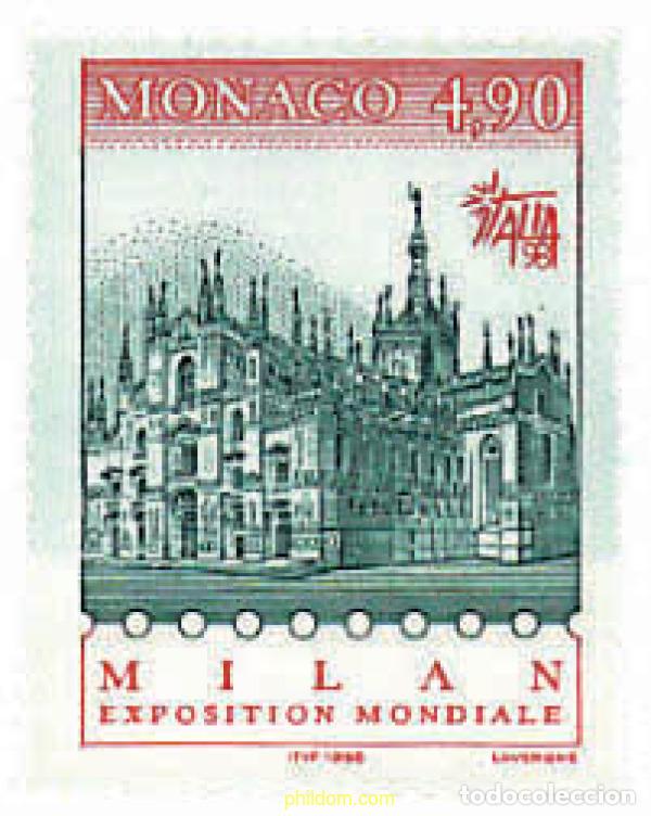 Sellos: 34665 MNH MONACO 1998 ITALIA 98. EXPOSICION FILATELICA INTERNACIONAL