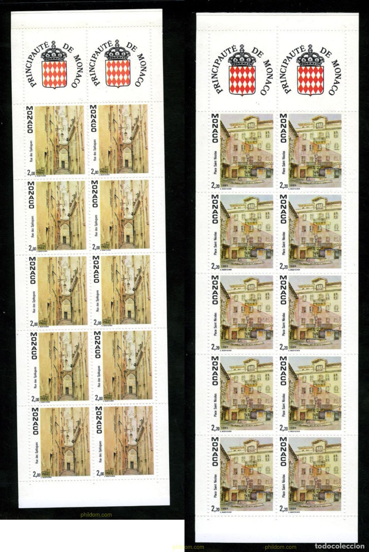Timbres: 1881 MNH MONACO 1989 VISTAS DE MONACO
