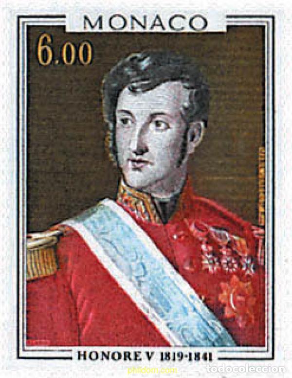 Sellos: 32571 MNH MONACO 1977 PRINCIPE HONORATO V
