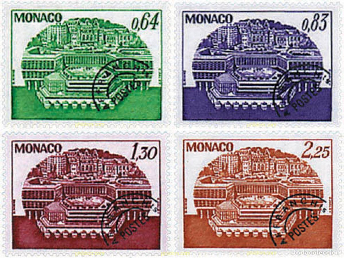 Sellos: 34787 MNH MONACO 1979 CENTRO DE CONGRESOS