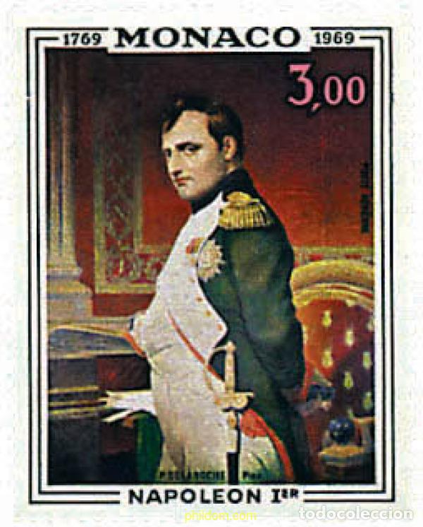 Sellos: 32656 MNH MONACO 1969 BICENTENARIO DEL NACIMIENTO DE NAPOLEON I