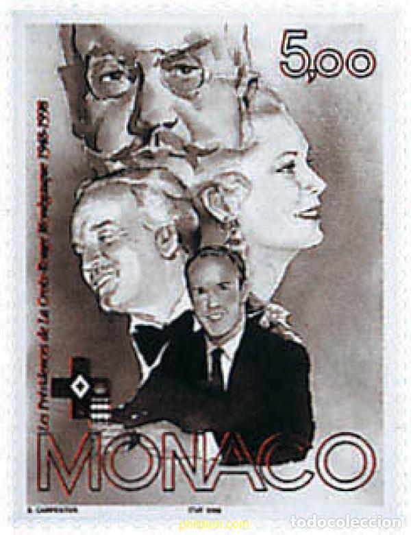 Selos: 32990 MNH MONACO 1998 50 ANIVERSARIO DE LA CRUZ ROJA MONEGASCA