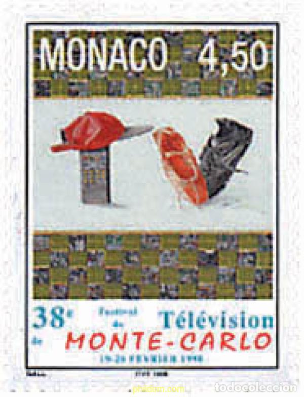 Selos: 32477 MNH MONACO 1998 38 FESTIVAL DE TELEVISION DE MONTECARLO