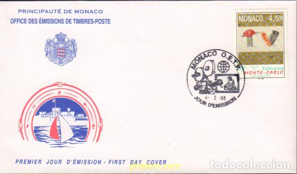 Selos: 408896 MNH MONACO 1998 38 FESTIVAL DE TELEVISION DE MONTECARLO