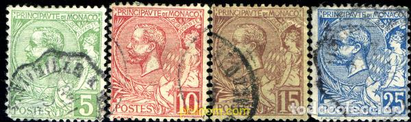 Selos: 20812 USED MONACO 1901 PRINCIPE ALBERTO I