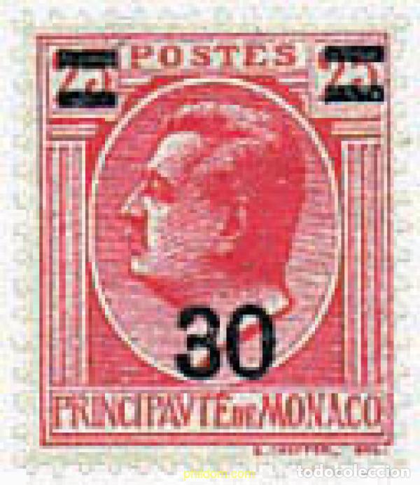Sellos: 344506 HINGED MONACO 1926 PRINCIPE LUIS II