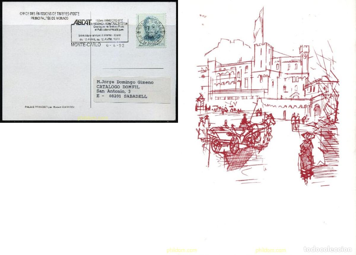 Sellos: 201521 USED MONACO 1991 PRINCIPE RAINIERO III