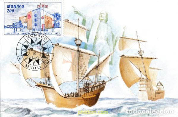 Sellos: 608734 MNH MONACO 1992 EXPO 92. EXPOSICION UNIVERSAL DE SEVILLA