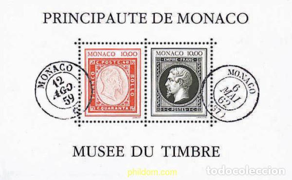 Sellos: 78891 MNH MONACO 1992 CREACION DEL MUSEO POSTAL