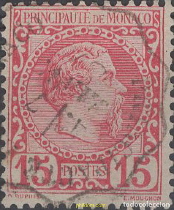 Sellos: 642474 USED MONACO 1891 PRINCIPE ALBERTO I