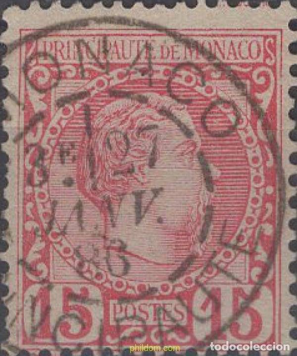 Sellos: 642475 USED MONACO 1891 PRINCIPE ALBERTO I
