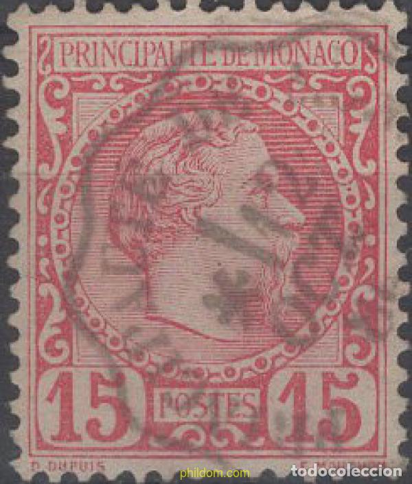Sellos: 642484 USED MONACO 1891 PRINCIPE ALBERTO I