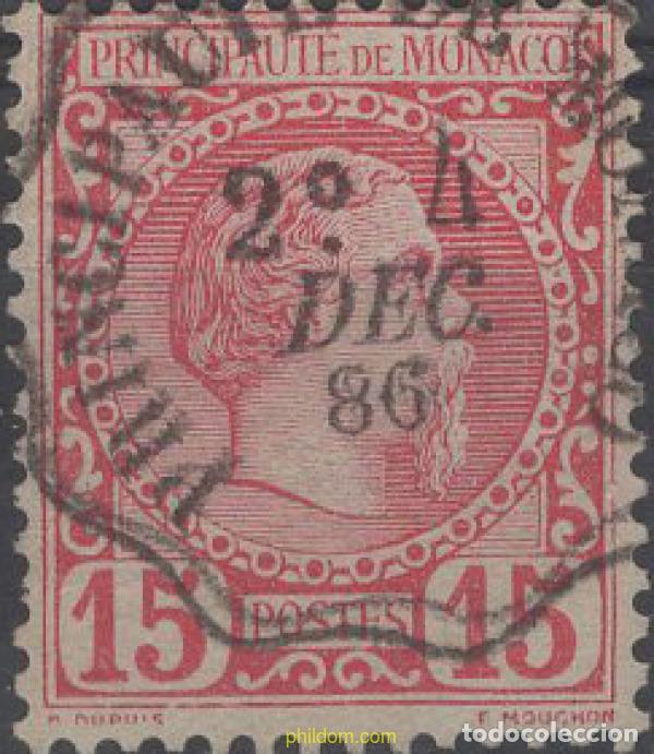 Sellos: 642488 USED MONACO 1891 PRINCIPE ALBERTO I