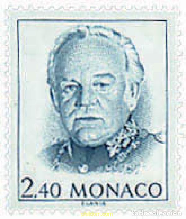Sellos: 226959 MNH MONACO 1993 PRINCIPE RAINIERO III