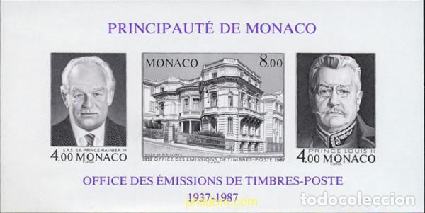 Sellos: 20860 MNH MONACO 1987 EXPOSICION FILATELICA INTERNACIONAL EN MONTECARLO