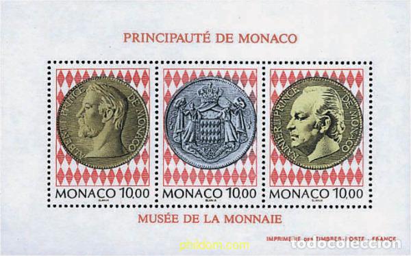 Sellos: 34844 MNH MONACO 1994 INAUGURACION DEL MUSEO POSTAL Y NUMISMATICO