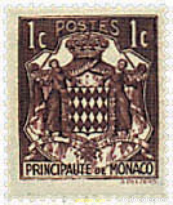 Sellos: 368261 MNH MONACO 1937 ESCUDOS
