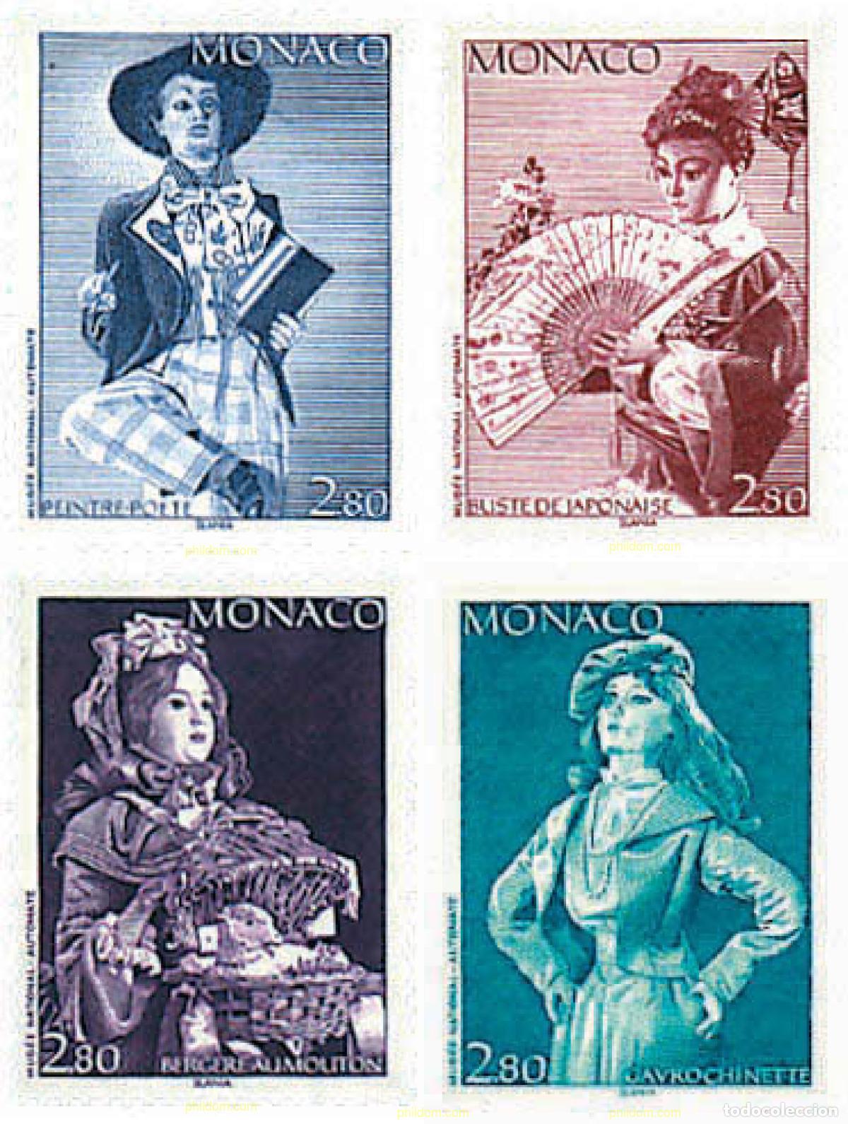Sellos: 32384 MNH MONACO 1994 AUTOMATAS DEL MUSEO NACIONAL
