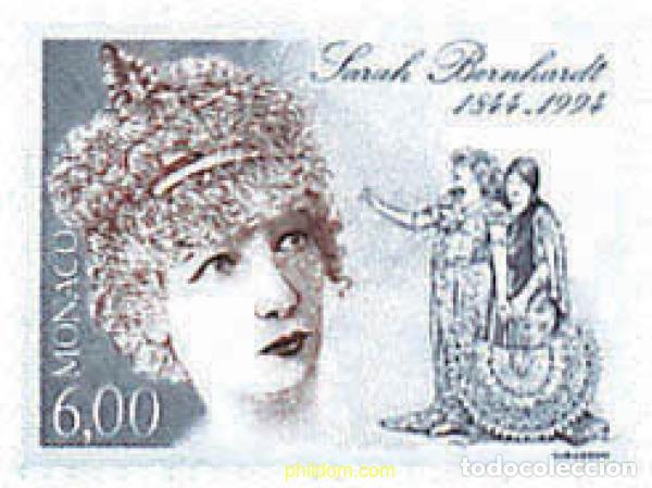 Sellos: 32550 MNH MONACO 1994 150 ANIVERSARIO DEL NACIMIENTO DE SARAH BERNHARDT