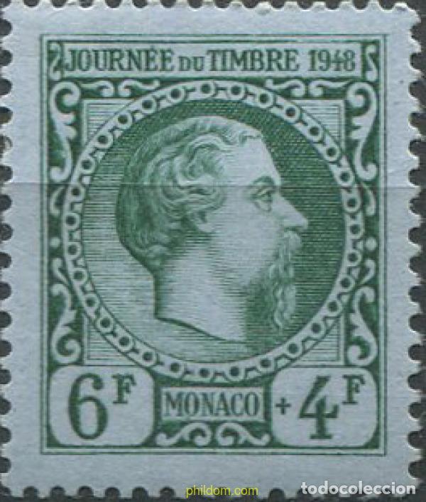 Sellos: 228913 MNH MONACO 1948 DIA DEL SELLO