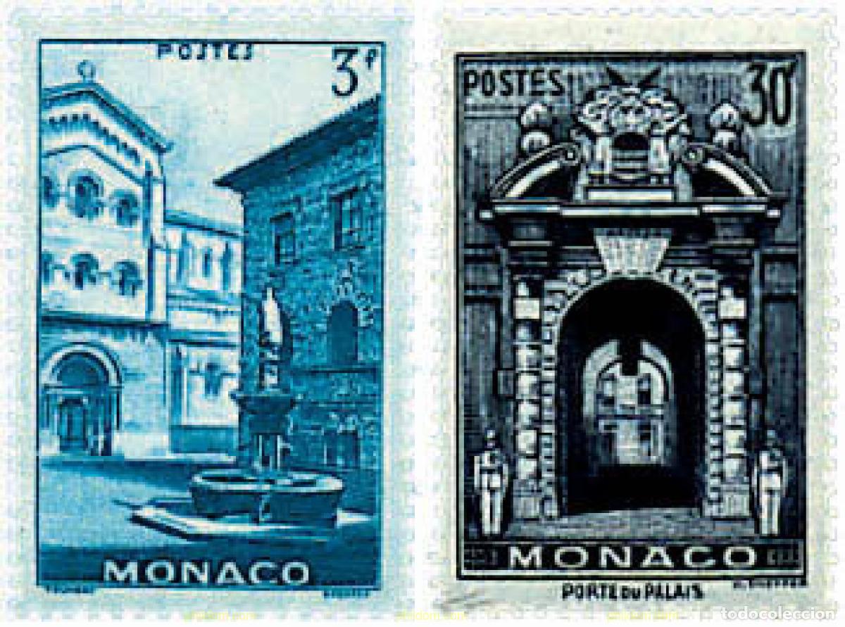 Sellos: 34718 MNH MONACO 1951 VISTAS DEL PRINCIPADO