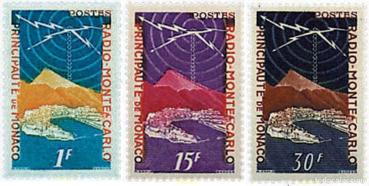 Sellos: 34719 MNH MONACO 1951 RADIO MONTECARLO