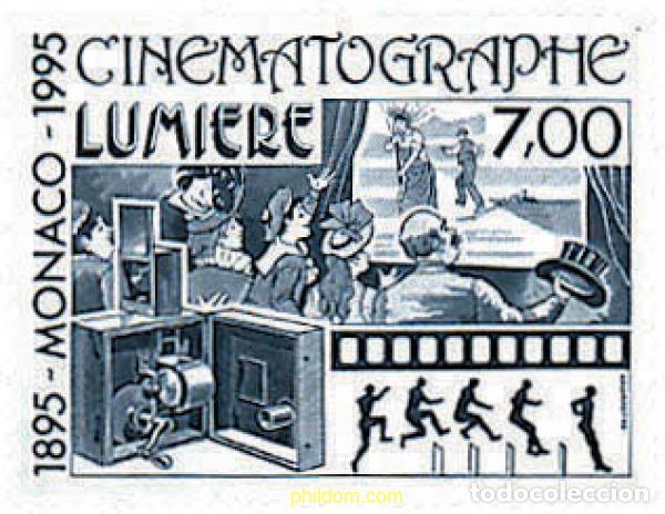 Sellos: 67809 MNH MONACO 1995 100 ANIVERSARIO DEL CINE