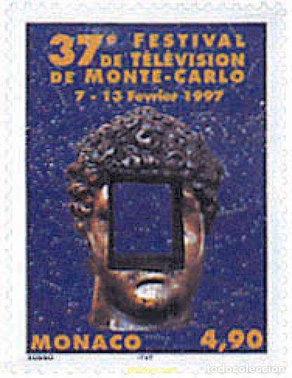 Sellos: 32390 MNH MONACO 1996 37 FESTIVAL DE TELEVISON DE MONTECARLO